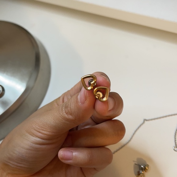 Fossil Necklace Earring Set - Picture 8 of 9